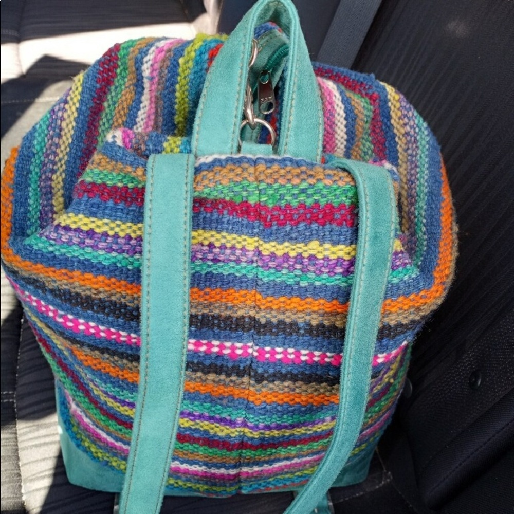 Peruvian backpack/purse - Picture 2 of 2